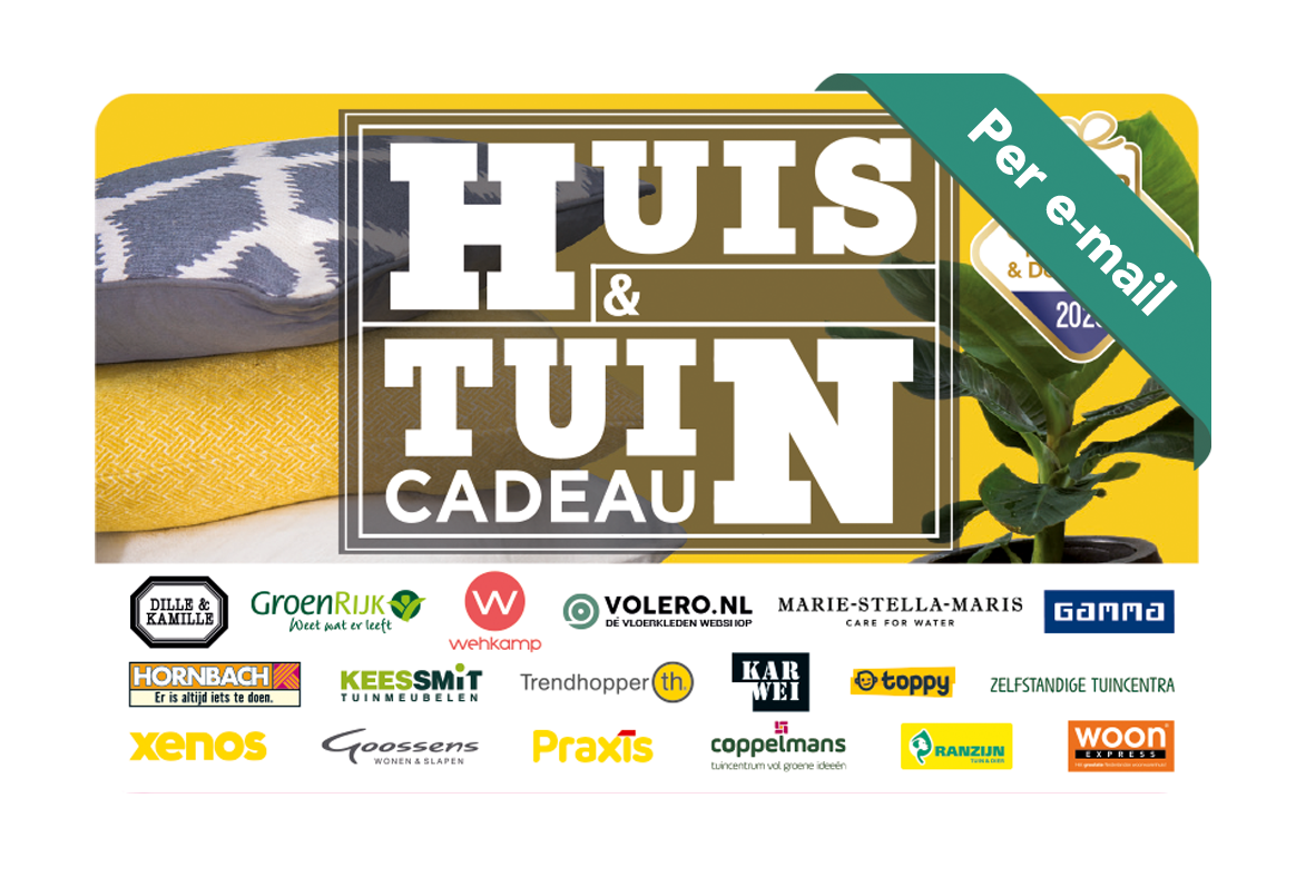 Digitale Huis & Tuin Cadeau