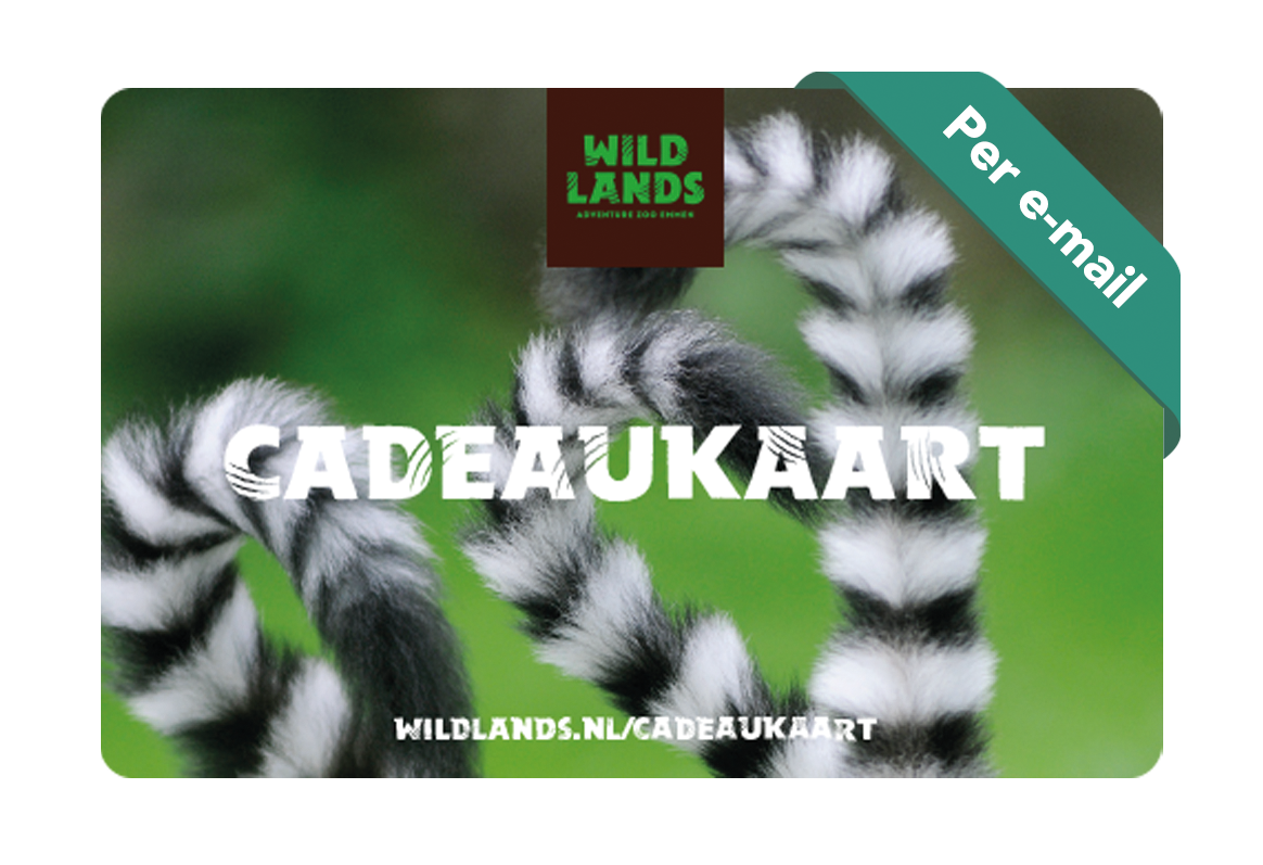 Digitale WILDLANDS Cadeaukaart
