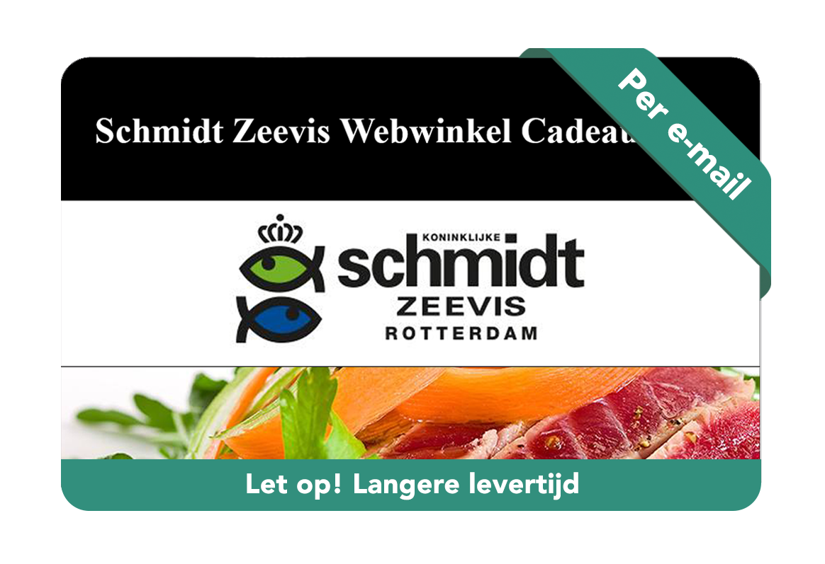 Digitale Schmidt Zeevis Cadeaukaart